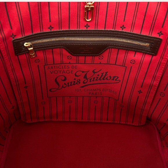 Louis Vuitton Damier Ebene Neverfull MM - Picture 10 of 12